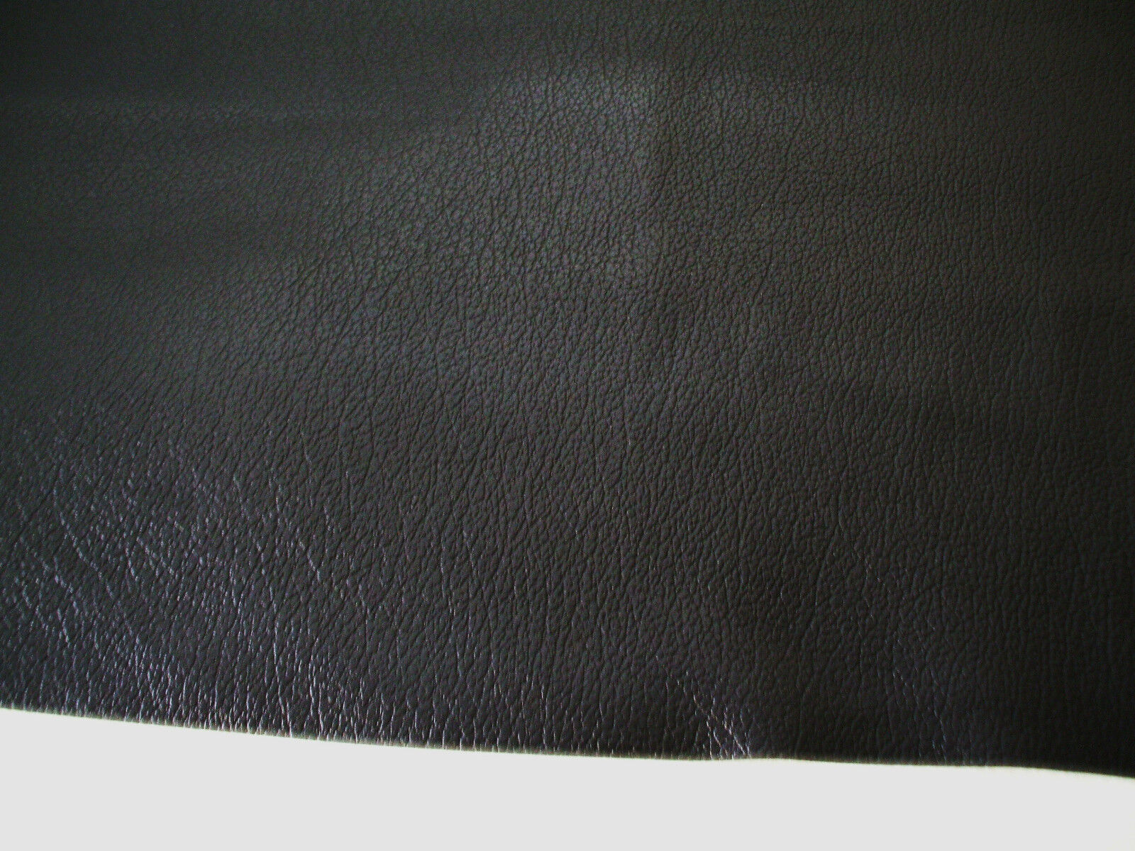 Black Faux Leather Fabric