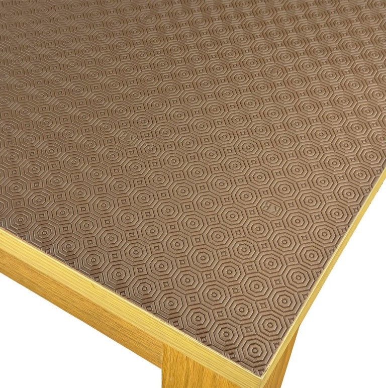 Square Table Protector 140cm x 140cm Brown