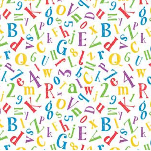 Letters and Numbers  140cm x 140cm-Warehouse Clearance