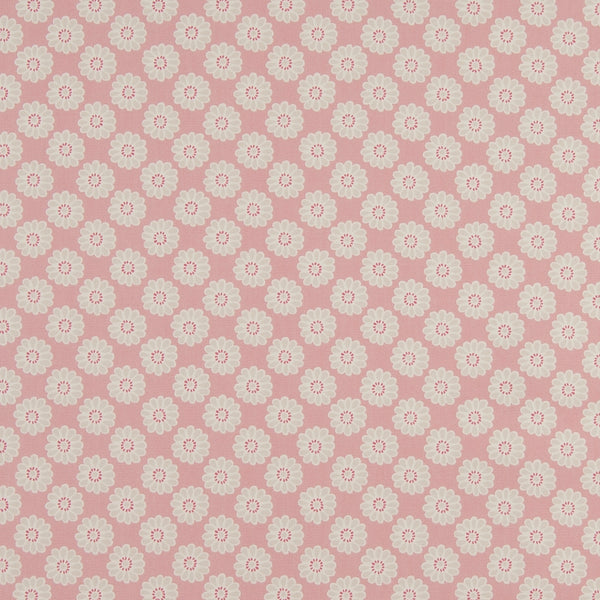 Daisy Pink Oilcloth Tablecloth