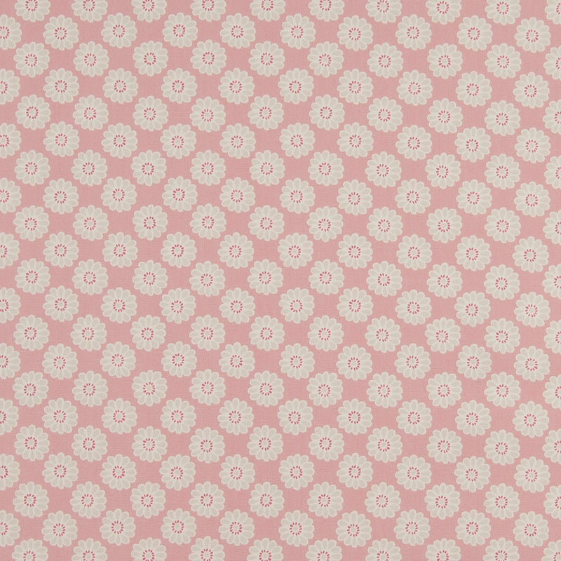 Daisy Pink Oilcloth Tablecloth