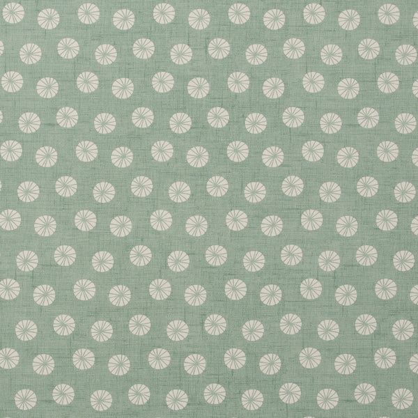 Daquari Aqua Oilcloth Tablecloth 200cm x 132cm by Clarke and Clarke   - Warehouse Clearance