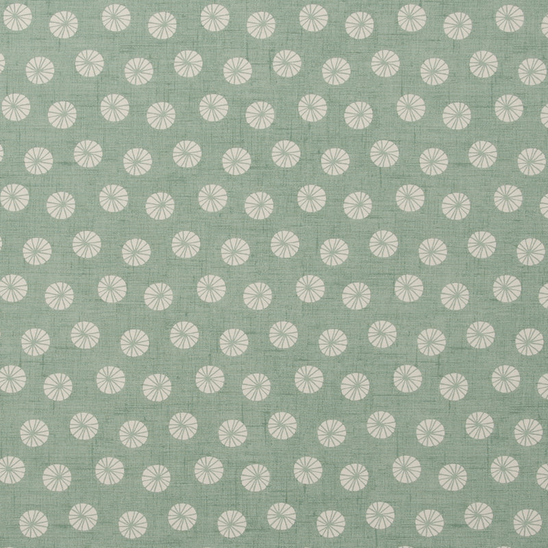 Daquari Aqua Oilcloth Tablecloth 200cm x 132cm by Clarke and Clarke   - Warehouse Clearance