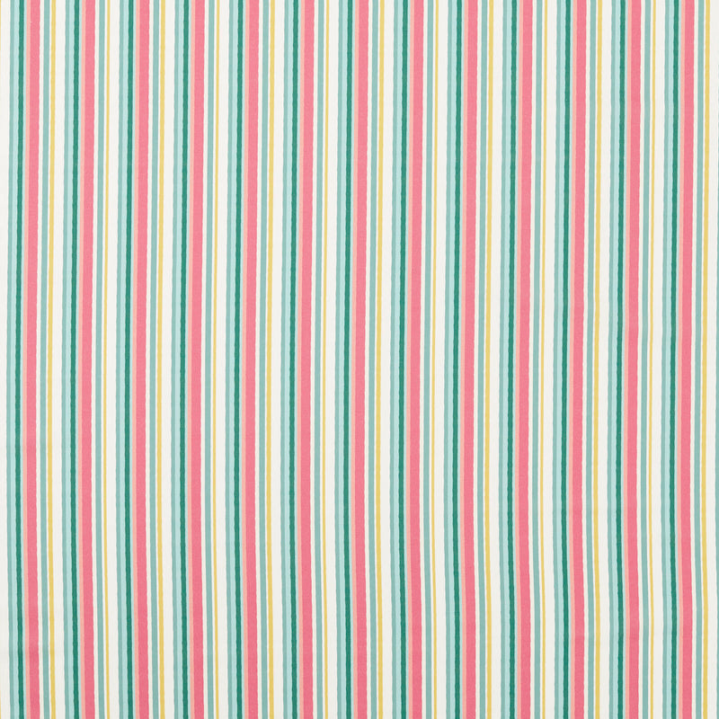 Tutti Fruity Multi Stripe Summer Matt Oilcloth Tablecloth