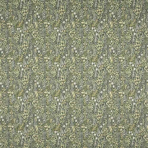 Kelmscott Moss Green Floral  Oilcloth Tablecloth by i-Liv  50cm x 132cm - Warehouse Clearance