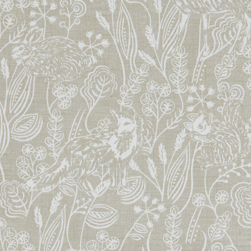 Westleton Taupe Woodland Oilcloth Tablecloth