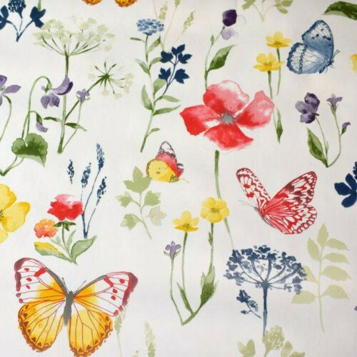 Butterfly Bright vinyl tablecloth 120cm x 140cm-Warehouse Clearance