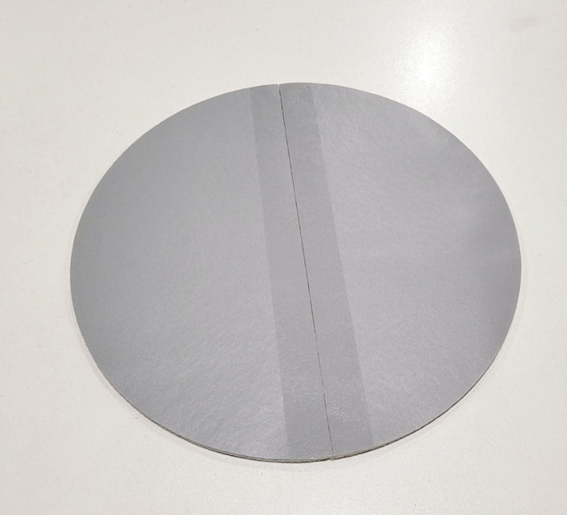 240cm Round Grey Heavy Duty Table Protector