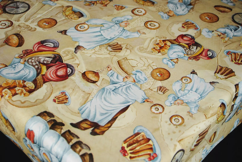 Happy Chef  PVC Vinyl Tablecloth Roll 20 Metres x 140cm