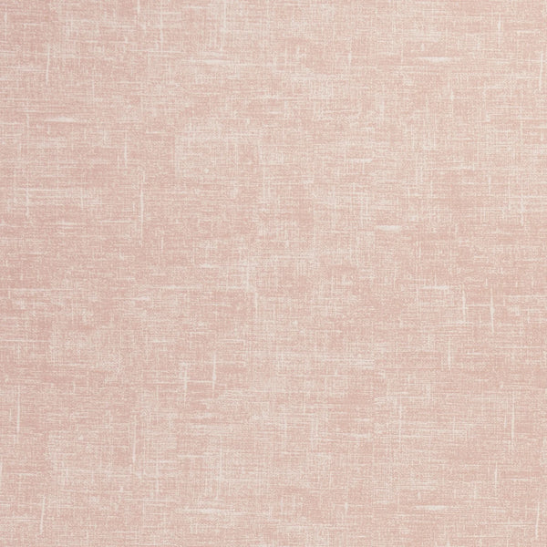 Linum Blush Pink Oilcloth Tablecloth ROUND 110cm - Warehouse Clearance