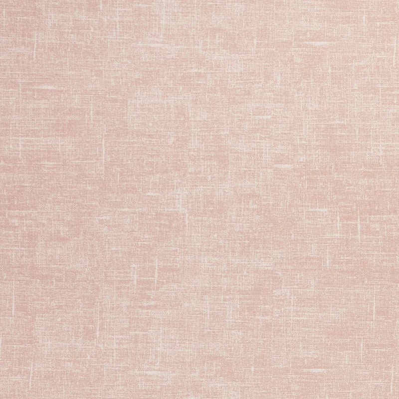 Linum Blush Pink Oilcloth Tablecloth ROUND 110cm - Warehouse Clearance