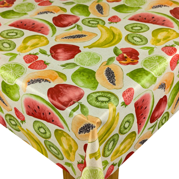 Vintage Fruit Vinyl Tablecloth