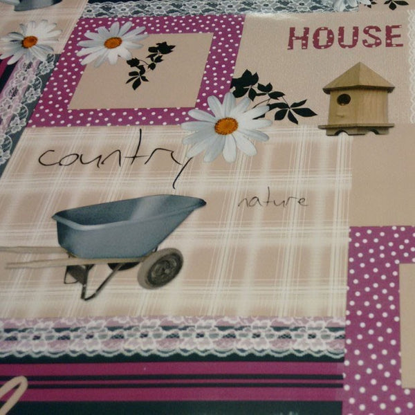 Garden Show Vinyl Tablecloth