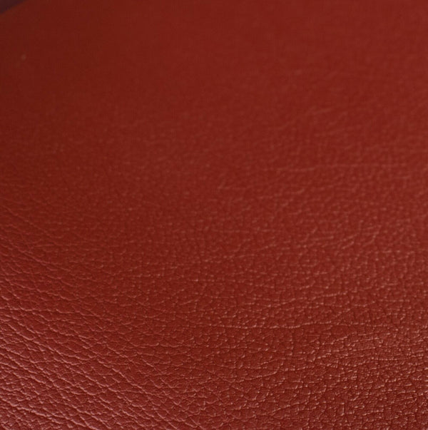 Claret Red Grain Faux Leather Textured Upholstery Vinyl, FR